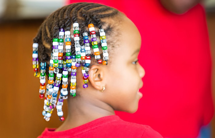 Cornrows with Beads