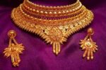 Latest Gold Choker Necklace Designs With Weight