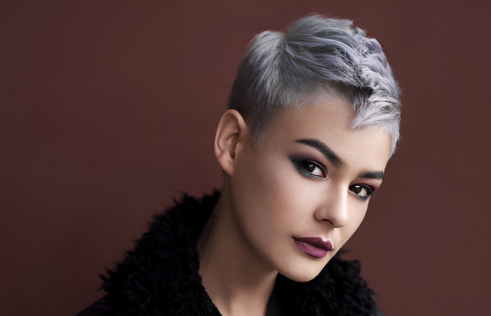 Sleek Silver Highlights