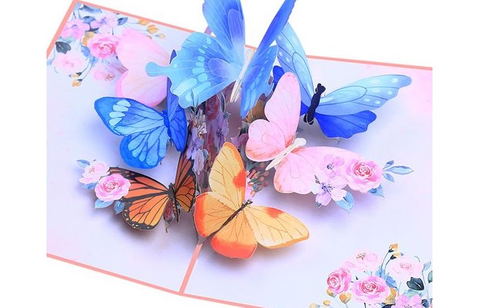 3D Paper Butterflies