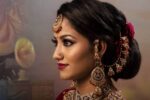 Engagement Modern Indian Wedding Hairstyles for Long Hair