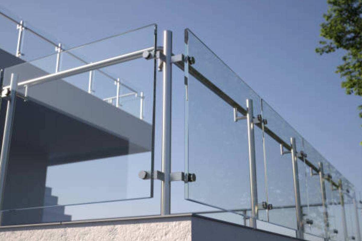 Modern Steel Railing Design For Balcony