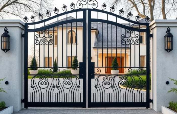 Double Door Grill Gates